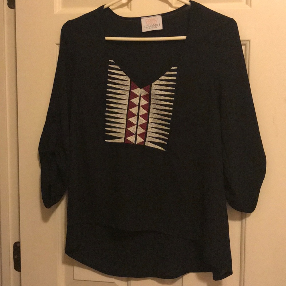 Black flows shirt